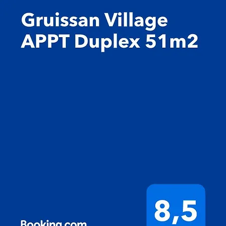 Lägenhet Village Appt Duplex 51m2 Gruissan